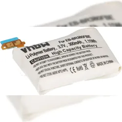 Smartwatch-Akku 300mAh Li-Polymer passend für Samsung SmartWatch Gear 2 Neo, SM-R380, R381