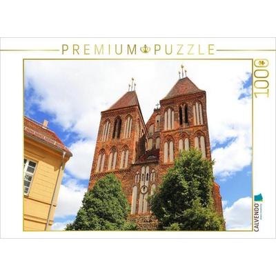 CALVENDO Puzzle Hallenkirche St. Nikolai in Luckau | 1000 Teile Lege-Größe 64 × 48 cm Foto-Puzzle für glückliche Stunden