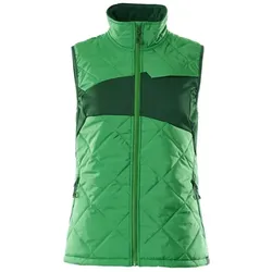 MASCOT Damen Thermoweste Grasgrün / Grün L - 18075-318-33303-L - Grasgrün / Grün