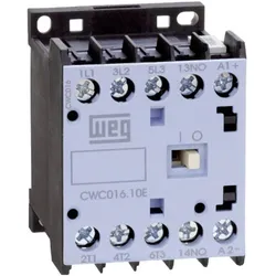 Weg CWC07-01-30D24 Schütz 3 Schliesser 3 kW 230 V/AC 7 A mit Hilfskontakt 1 St, Relais