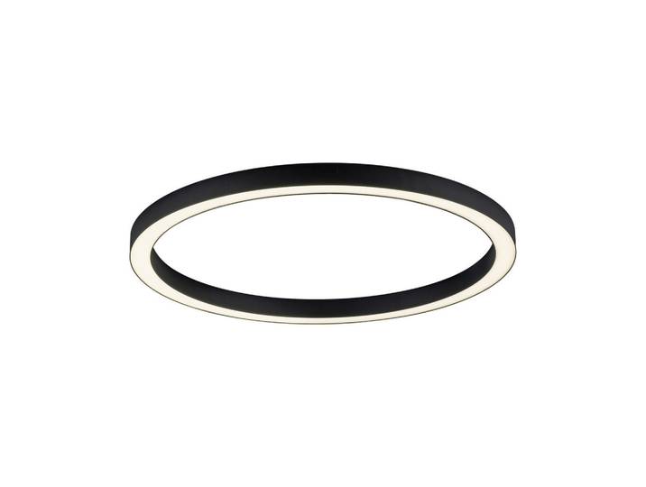 Neuhaus Pure Led-Deckenleuchte Pure-Lines, Anthrazit, Metall, Kunststoff, 3.9 cm, Farbtemperaturwechsler, Lampen & Leuchten, LED Beleuchtung, LED-Deckenleuchten