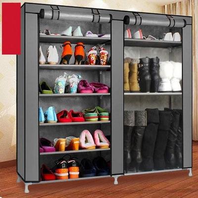 FCH Double Rows 9 Lattices Combination Style Shoe Cabinet