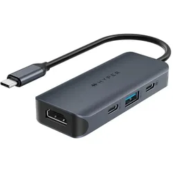Hyper® HyperDrive EcoSmart™ Gen.2 Universal USB-C® 4-in-1 Hub w 100 W PD Power Pass-thru