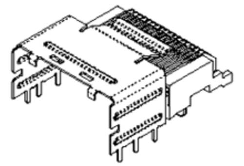 Molex Einbau-Buchsenleiste (Präzision) Polzahl Gesamt 36 757830156 Tape on Full reel