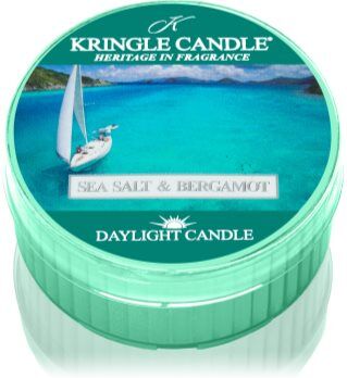 Kringle Candle Candle Sea Salt & Bergamot vela do chá 42 g. Candle Sea Salt & Bergamot
