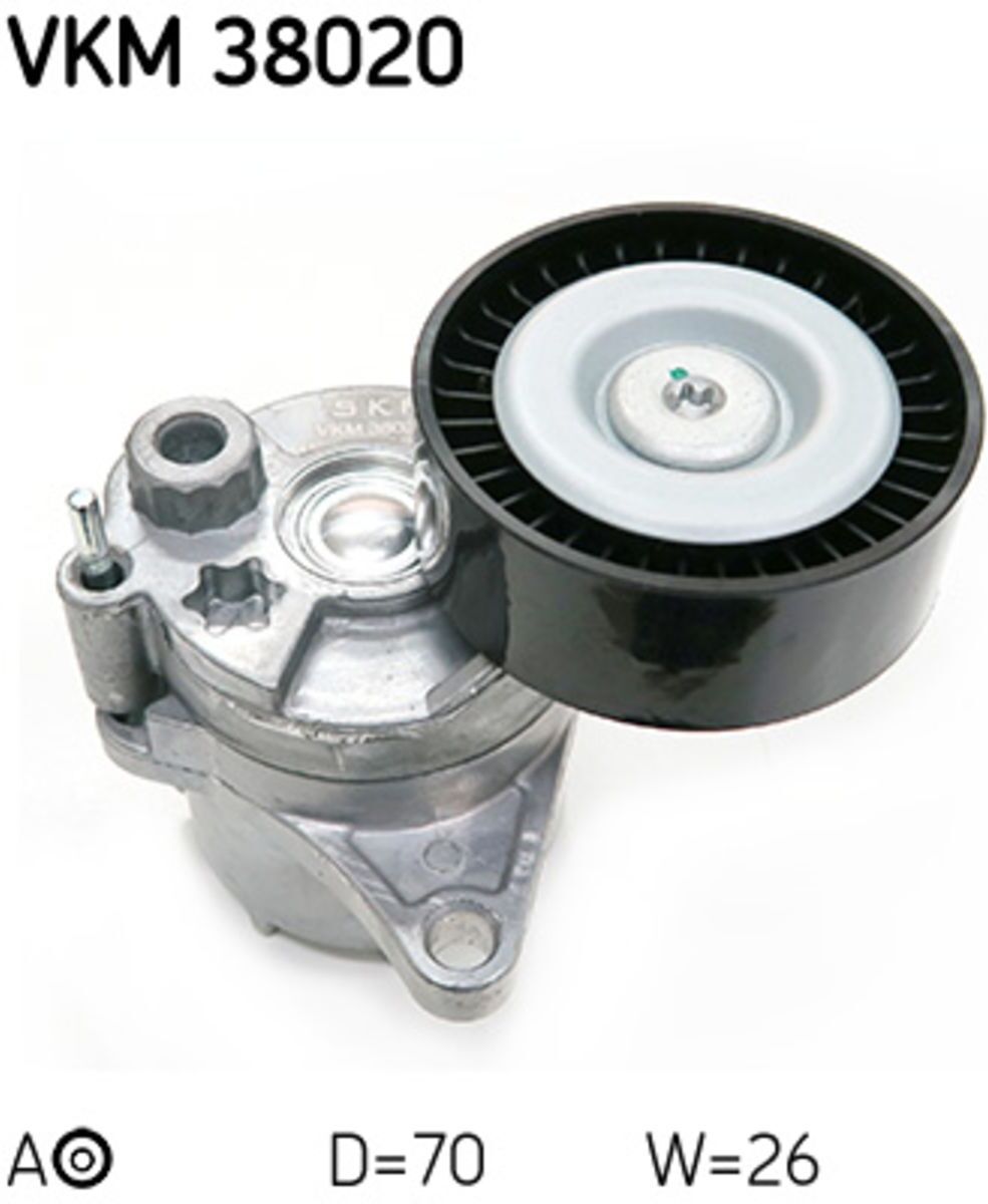 Spannrolle, Keilrippenriemen SKF VKM 38020