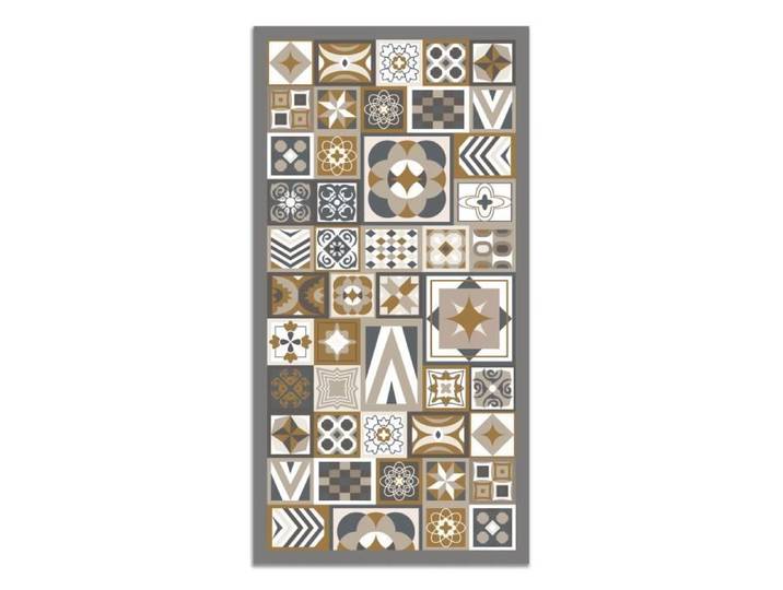 Tapis - Panorama - Vinyle - Orange - 120x160 cm - Carreaux Ciments