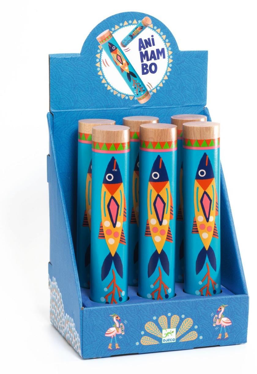 Djeco Rain stick muziekinstrument van hout