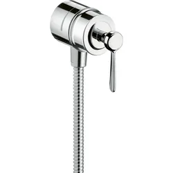 Hansgrohe Wandabsperrventil Axor Montreux Fixfit Stop chr.Hebelgr.Schlauchanschl., 16883000 , 168830 16883000