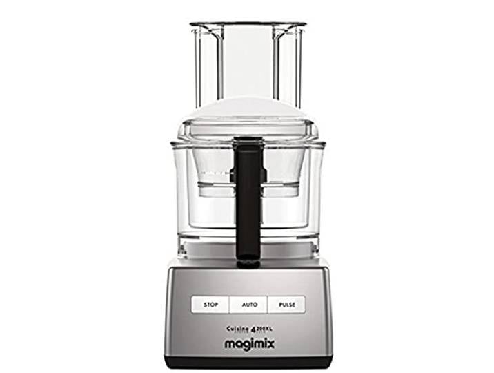 Magimix Robot de Cuisine Multifonction 3L- CS 4200 XL –Hachoir\, Blender\, Presse-Agrumes\, Bol XL – Chrome Mat
