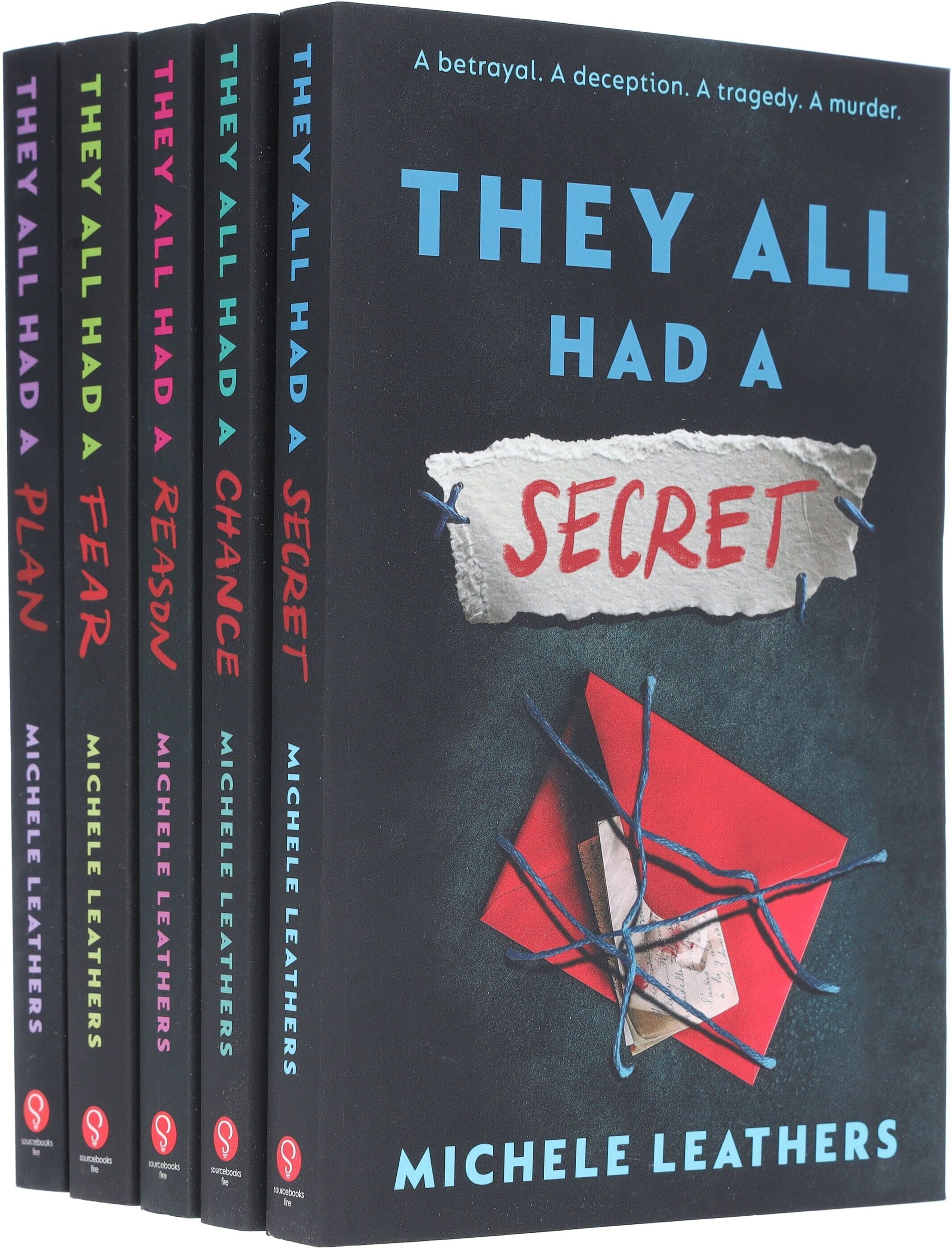 They All Had a Reason Series by Michele Leathers 5 Books Collection Set - Ages 13+ - Paperback Sourcebooks