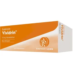 Cetirzin Vividrin - Schnell wirksame Allergietabletten 100 St