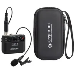 Zoom F2-BT Bluetooth Recorder mit Soft-Case (Handheld), Audiorecorder, Schwarz