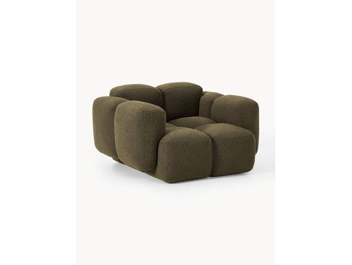 Bouclé-Loungesessel Tayla