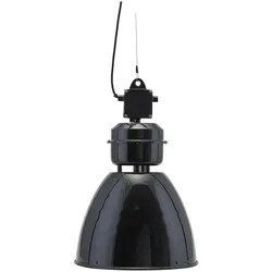 House Doctor Deckenleuchte Hängelampe Volumen, Schwarz, ∅ 54 cm, Höhe 60 cm