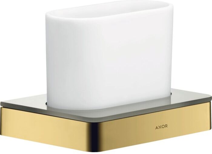 Hansgrohe Axor Zahnglas 42834990 Glas, Wandmontage, polished gold optic