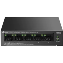 TP-Link LS105LP (5 Ports), Netzwerk Switch, Schwarz