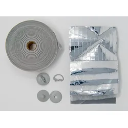 Ideatermica Do-it-yourself Befestigungsset mit Saugnäpfen und Abspannmaterial