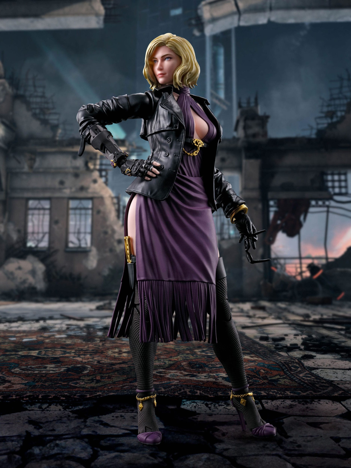 Bandai Tamashii Nations S.H. Figuarts Nina Williams actiefiguur uit Tekken 8, 15 cm