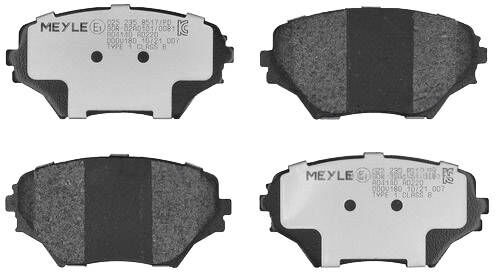 MEYLE 025 235 8517/PD Brake pad set