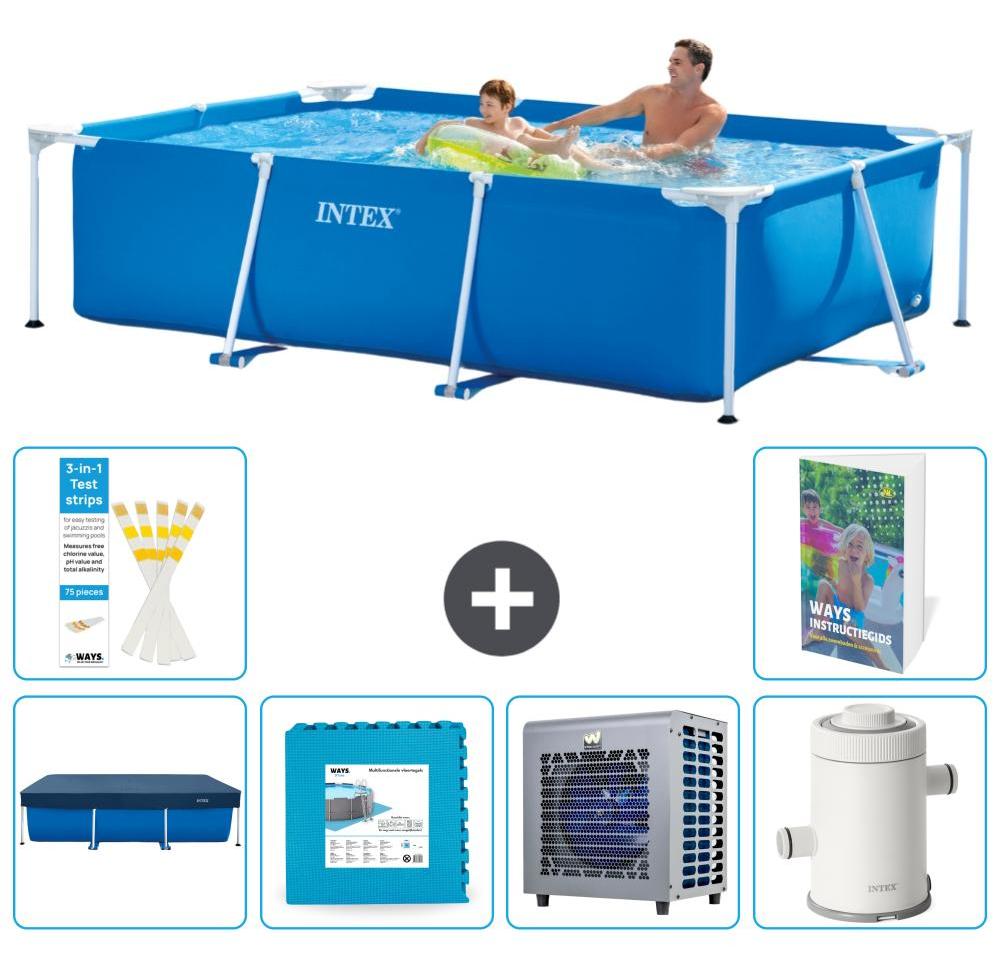 Rechteckiger Frame Pool - 260x160x65 cm - 5-teilig S116