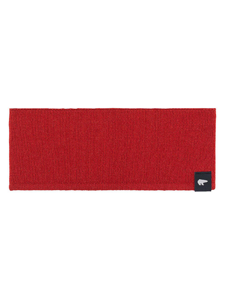 Eisbär Wollstirnband "Callon" in Rot - onesize