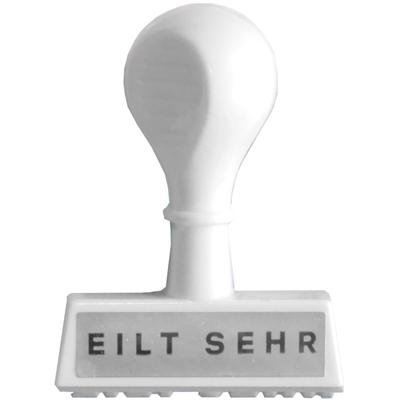 WEDO Textstempel -Eilt sehr- Packung mit 6 Stück