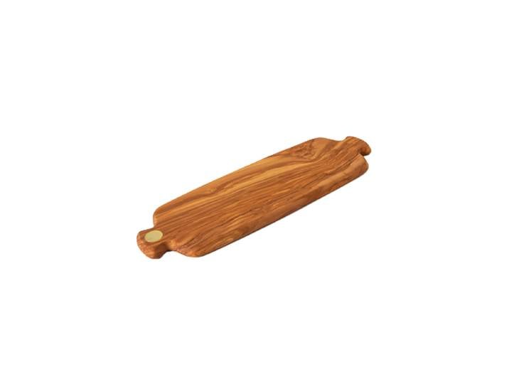 Langes Premium Servierbrett „Racine“ aus Olivenholz Natural BÉRARD