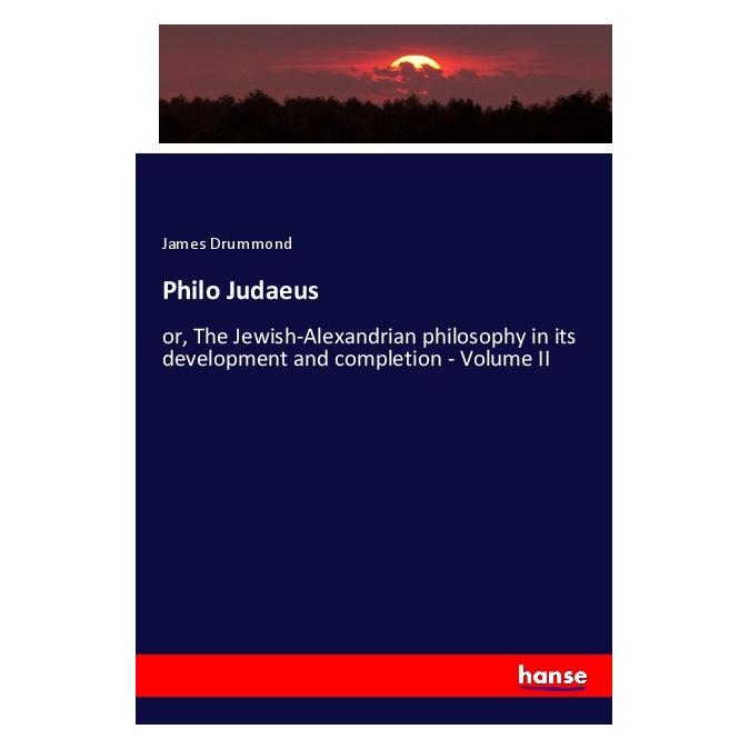 Hansebooks Philo Judaeus (Deutsch, Softcover, James Drummond) (56962733)