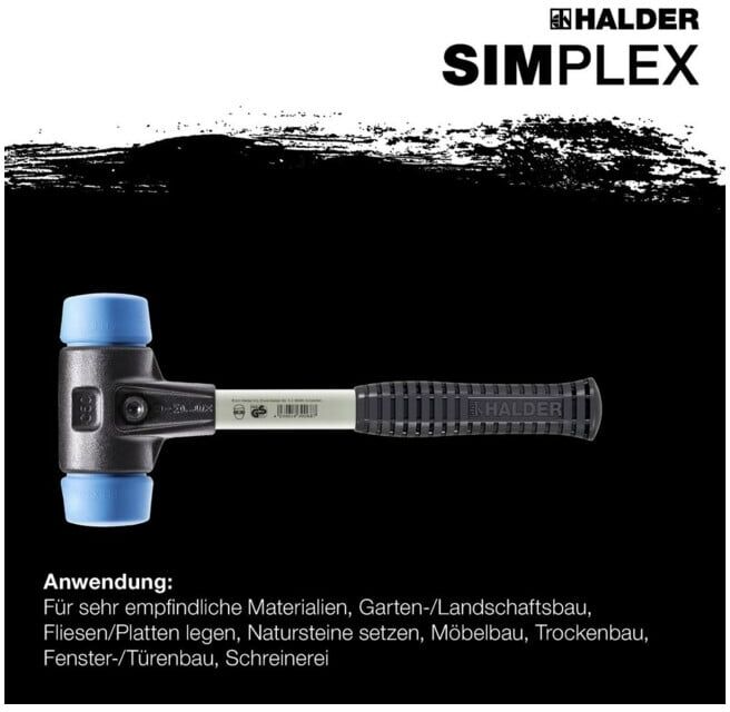 Halder Schonhammer SIMPLEX Fibre 60mm TPE-doux (3701.060)
