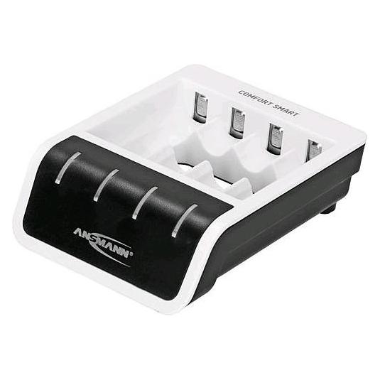 Ansmann Comfort Smart Ladegerät (1 Stk., Ladegerät ohne Akku) (1001-0092)