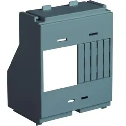 Hager LV8ZGA Geräteabdeckung lang FV+ Gr. 1-3, auschneidbar für Gerätebreiten 45-90mm