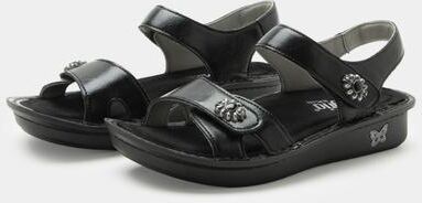 Women's Vienna Sandal by Alegria in Black (Size 36 M)