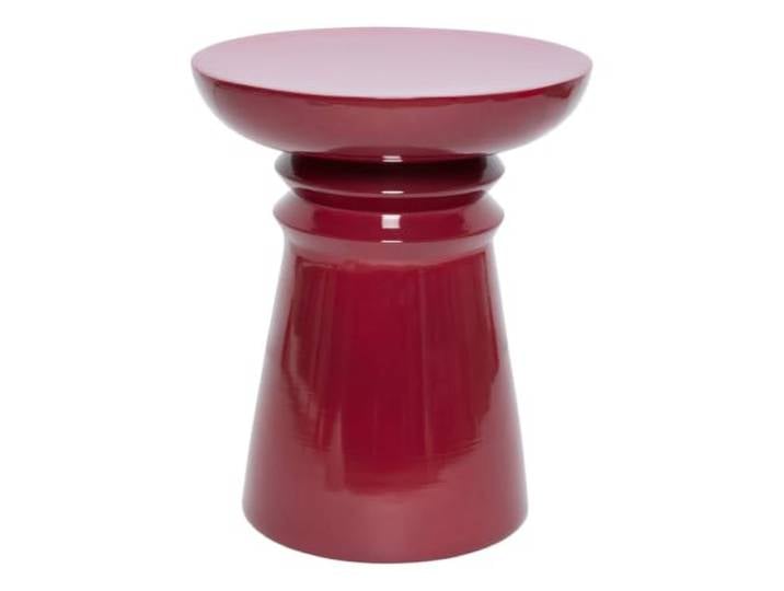 Atmosphera – Beistelltisch Jaya, rund, Durchmesser 38 cm, Rot