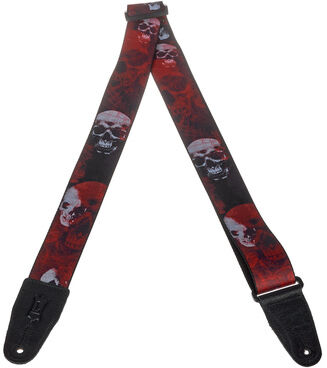 Levys "Poly Print Strap 2" Skull" Mehrfarbig