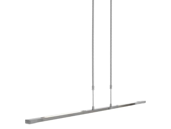 Steinhauer - Moderne Pendelleuchte I Esstisch I Esszimmer I Pendellampe I Hängelampe I Pendellampe I Pendelleuchte I Lampe I Leuchte Stahl I Silber I nickel matt dimmbar inkl. LED - Hershel Dimmer I Dimmbar I Wohnzimmer - Metall Andere - I (nicht austauschbare) LED