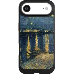 Nivocase Hülle für Apple iPhone Air Handyhülle NIVOcore Case Schwarz Kunst Malerei (Apple iPhone Air), Smartphone Hülle, Schwarz
