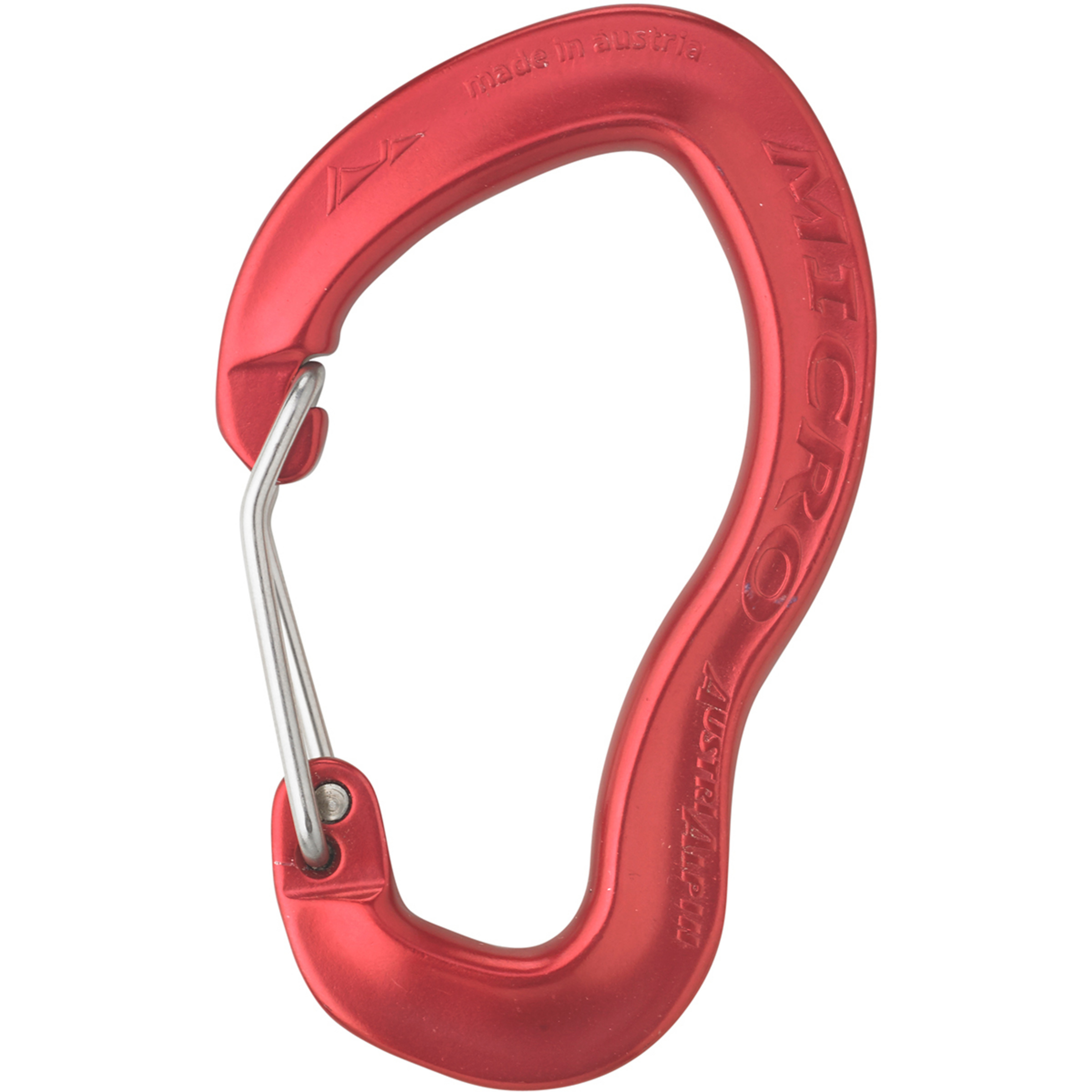 Austrialpin Micro Wiregate Karabiner Karabiner pink Alpinklettern | Eisklettern