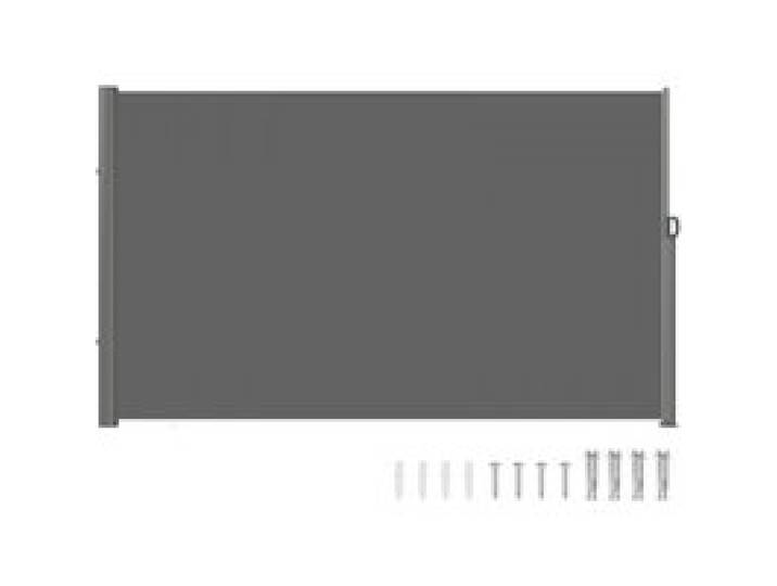 VEVOR Terrassen Windschutz 180 x 300 cm grau Rollo Seitenmarkise ausziehbar für den privaten oder gewerblichen Gebrauch