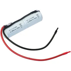 Akku für Notleuchten 2,4V 1800mAh Ni-Cd L1×2