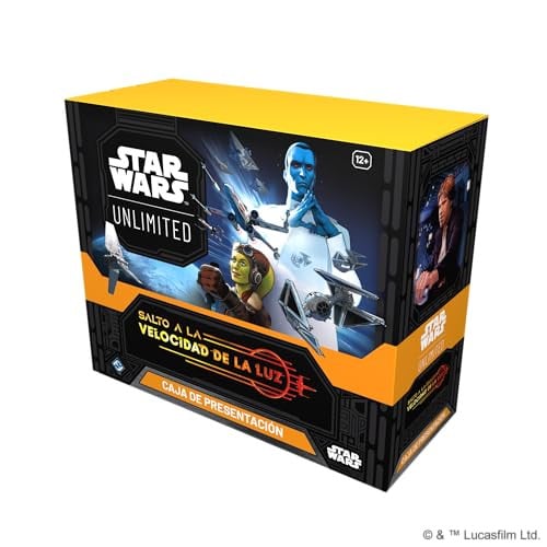 Fantasy Flight Games Star Wars Unlimited Verzamelkaartspel Sprong in Lichtsnelheid Presentatiedoos