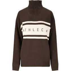 Athlecia Yiruma 1/2-Zip Strickpullover Damen 1294 - chocolate torte 38