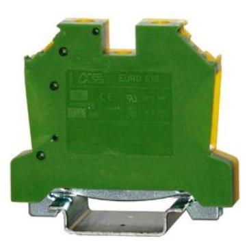 RS PRO Schutzleiterklemme, DIN-Hutschiene, 1-polig (2624217)