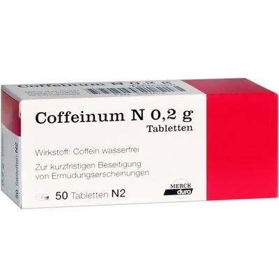 Coffeinum N 0,2 g Tabletten 50 St