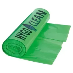 HYGOCLEAN Müllsäcke "Light" 120 L LDPE 110x70 cm 40 my Grün 250 Stück