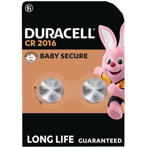 Duracell Batterie Knopfzelle CR2016 3.0V Lithium 4St.
