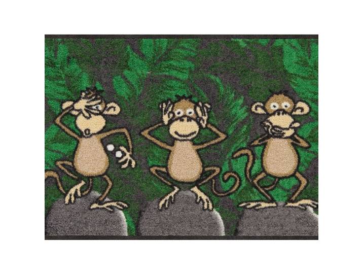 Türvorlage Three Monkeys 50x75 cm
