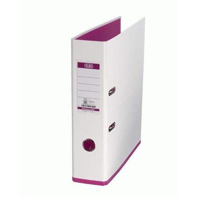 Ordner ELBA myColour 8cm weiß/pink