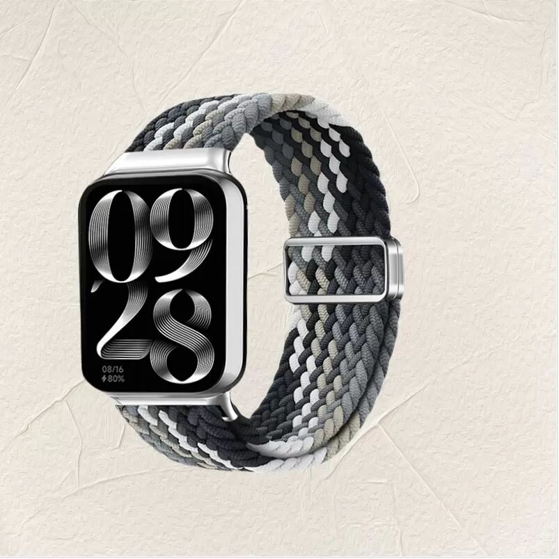 INF Xiaomi Smart Band Schwarzes Schokoladen-Nylon-Geflochtenes Armband Xiaomi 9 Pro