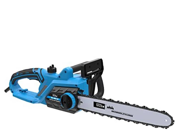 Güde 95033 KS 405 EC Tronçonneuse électrique (2400 W\, longueur de coupe 385 mm\, tension de chaîne sans outil\, lubrification automatique de la chaîne\, chaîne de scie tranchante de haute qualité)